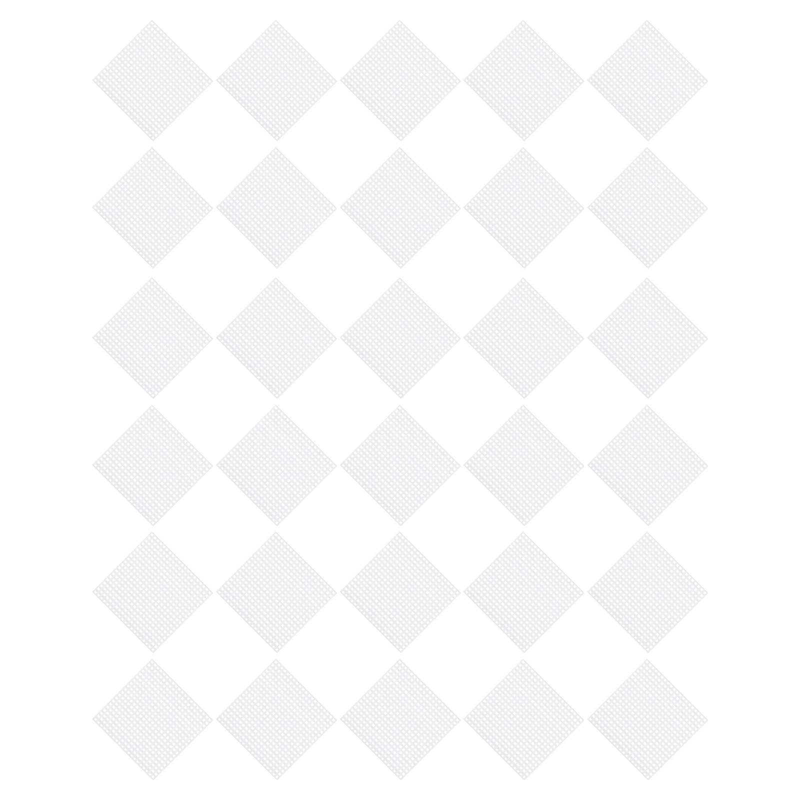 Embroidery Premium - 30Pcs 8x8cm Plastic Canvas Sheets Premium