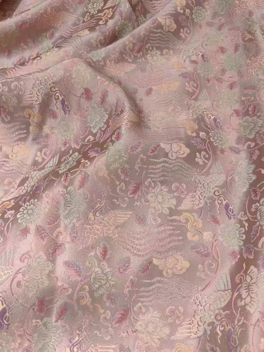 Embroidery Pattern - Early Autumn New 26 Momme Silk