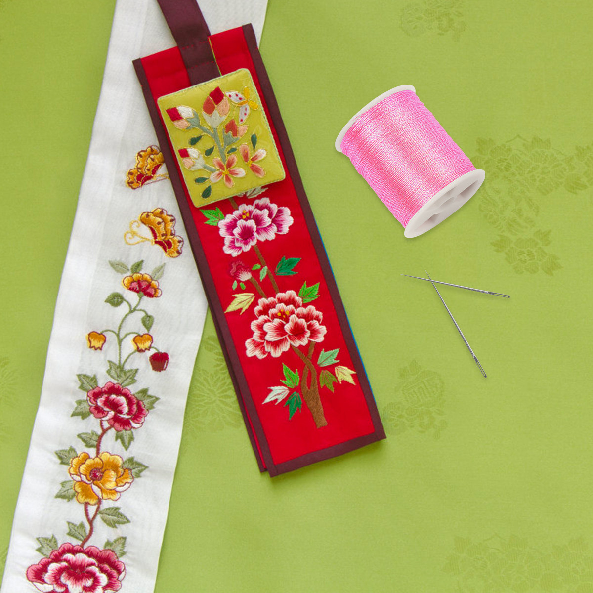 Embroidery Floss - 4 Rolls Sewing Thread Embroidery Cross
