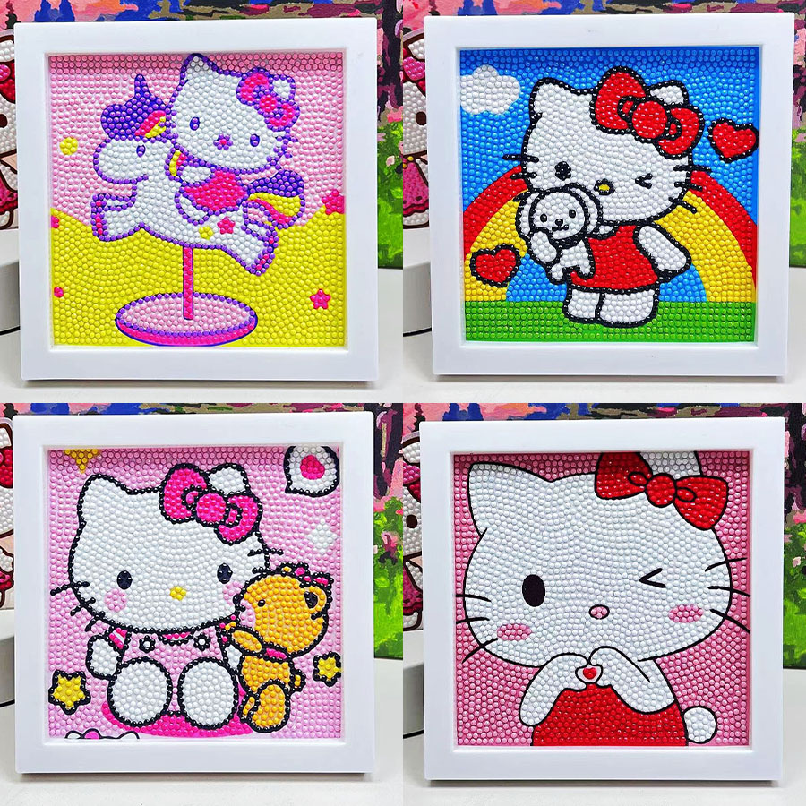 Embroidery Painting - Keeppley&Sanrio Hello Kitty Crystal Diamond Decorative