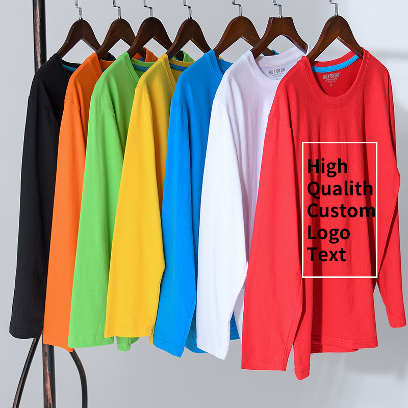 Embroidery Jersey - 100%Cotton Men's Crew Neck T-shirt Custom