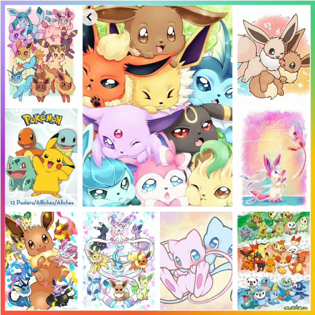 Embroidery Garden - Pokemon Cute Pikachu Anime Japan Diamond