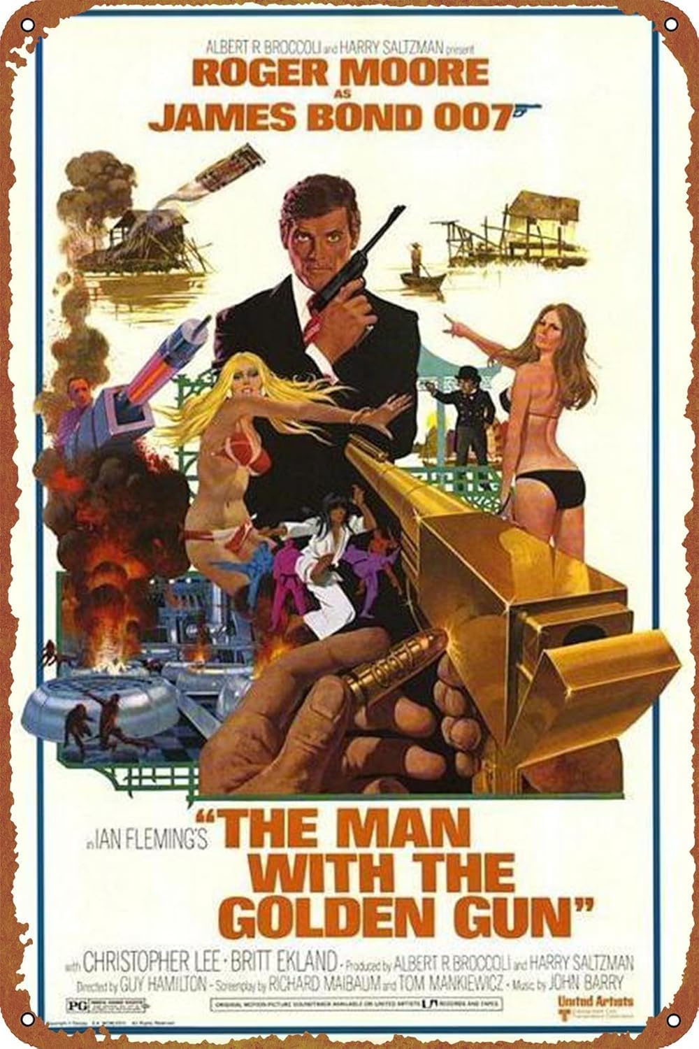 Embroidery Garden - The Man With the Golden Gun
