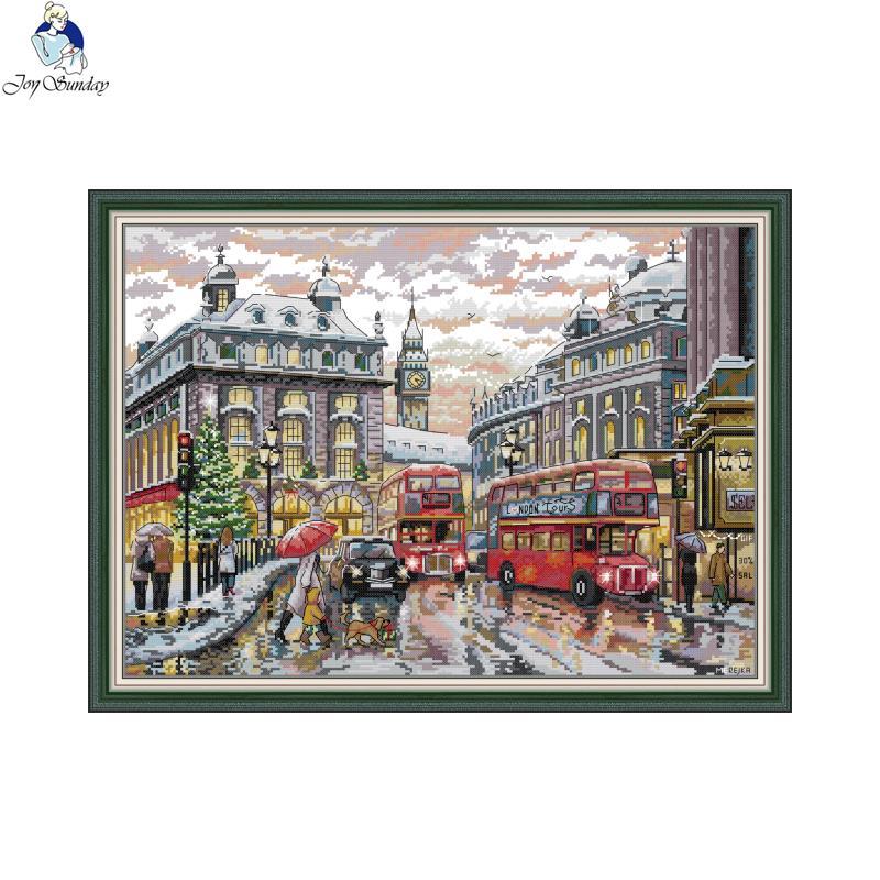 Embroidery X Stitch - Street View Joy Sunday Cross Stitch