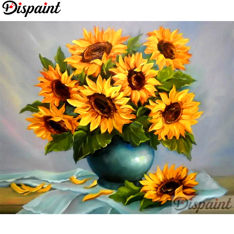 Dispaint Full Square/Round Dri - Embroidery Yellow Flower incelemesi ve fiyatı