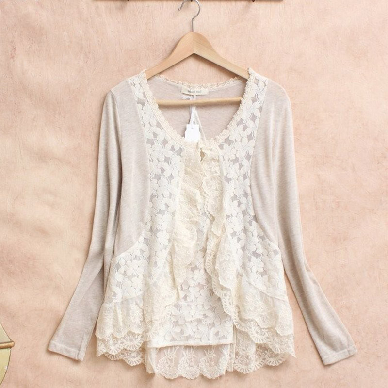 Spring Mori Girl Sweet Shirt W - Embroidery Jersey incelemesi ve fiyatı