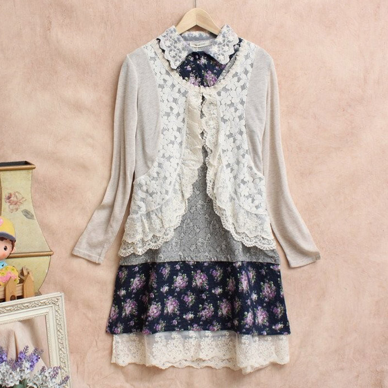 Spring Mori Girl Sweet Shirt W - Embroidery Jersey incelemesi ve fiyatı