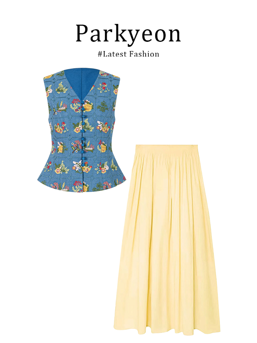 Parkyeon Retro Heavy Embroider - Embroidery Yellow Flower incelemesi ve fiyatı