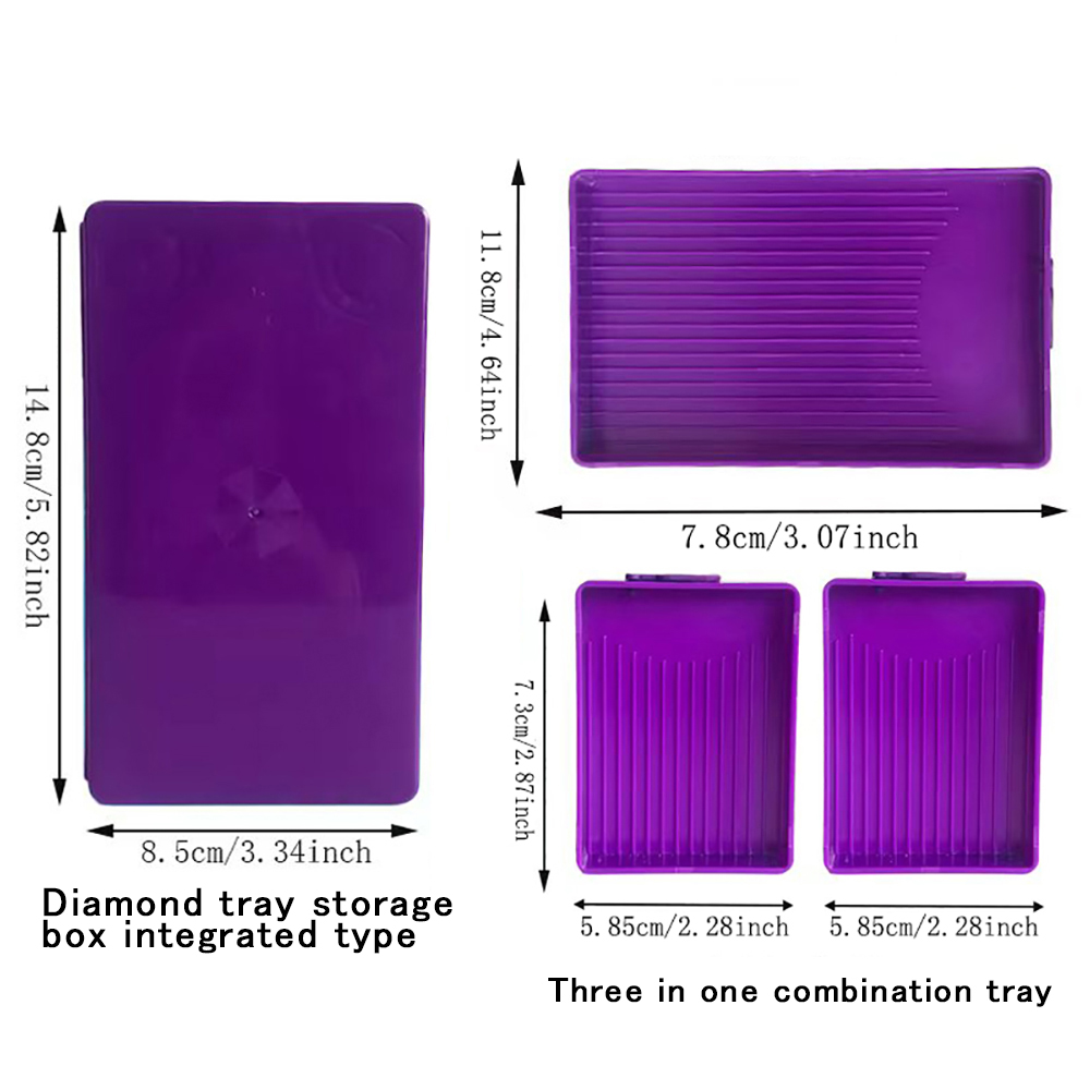 Diamond Painting Tray with Lid - Embroidery Needle Pen incelemesi ve fiyatı