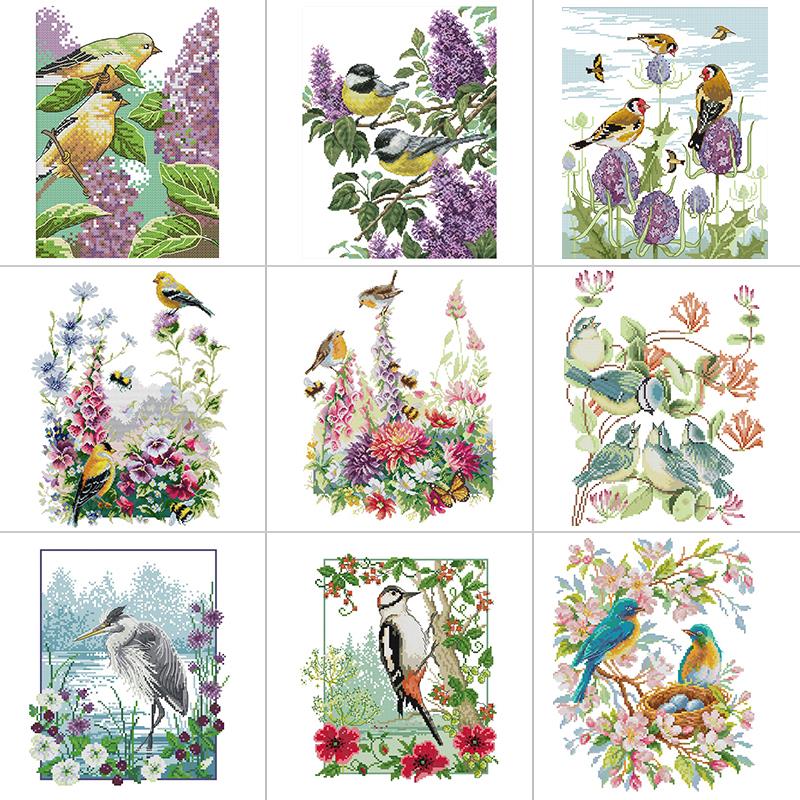Birds and Flowers Series Joy S - Embroidery X Stitch incelemesi ve fiyatı