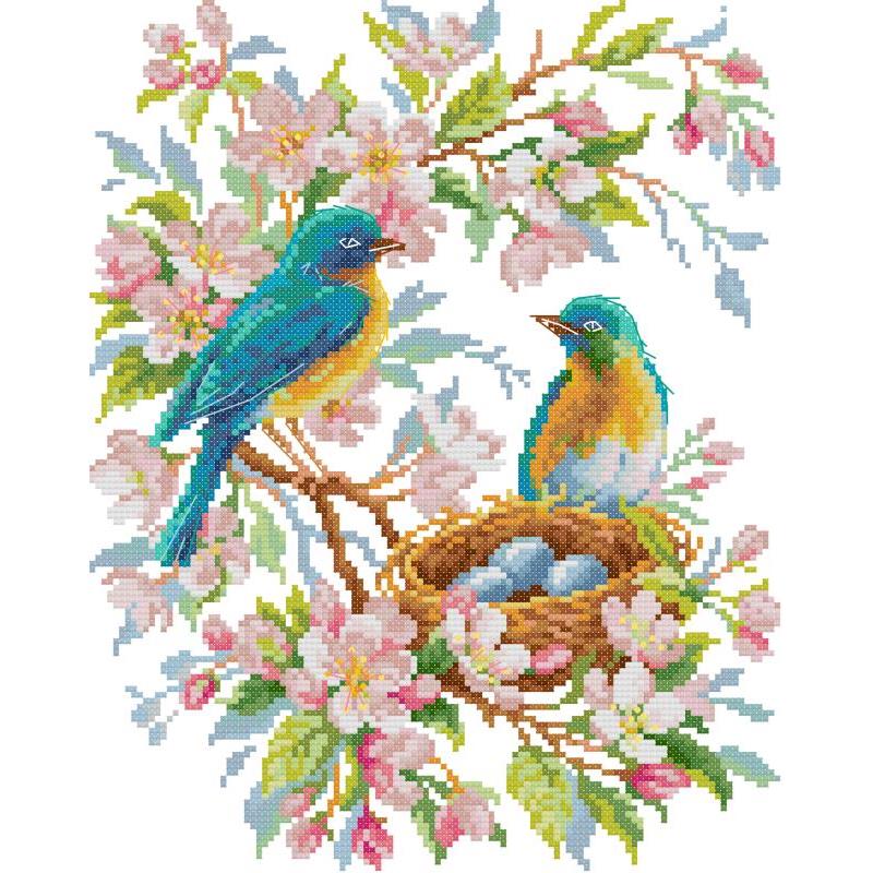 Birds and Flowers Series Joy S - Embroidery X Stitch incelemesi ve fiyatı