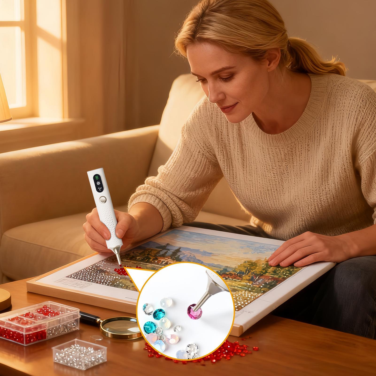 Wireless Diamond Art Pen 2 Adj - Embroidery Needle Pen incelemesi ve fiyatı