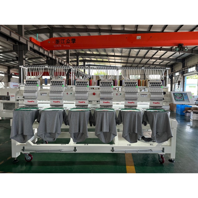 [2026] YUNFU High-Speed 6-Head - Embroidery Machine incelemesi ve fiyatı