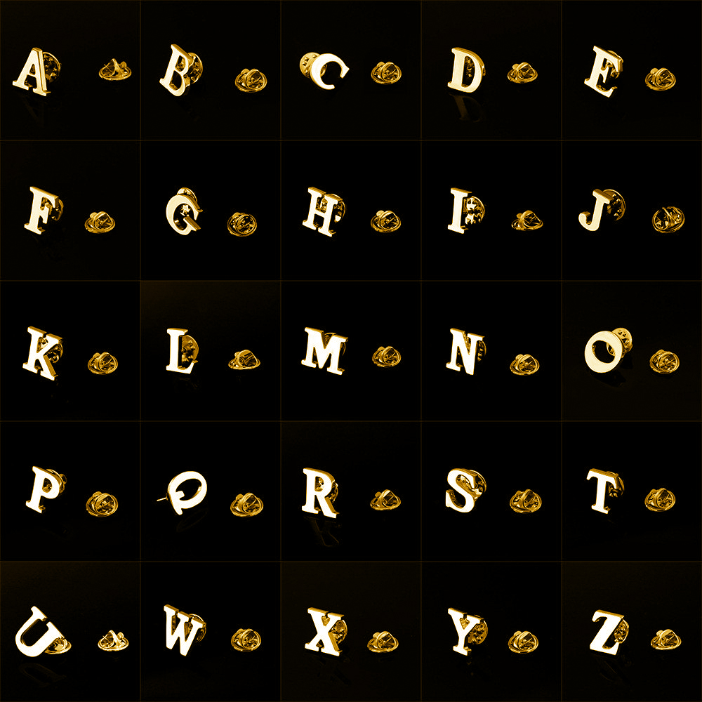 Quality Brass Initial A to Z 2 - Embroidery Letter M incelemesi ve fiyatı