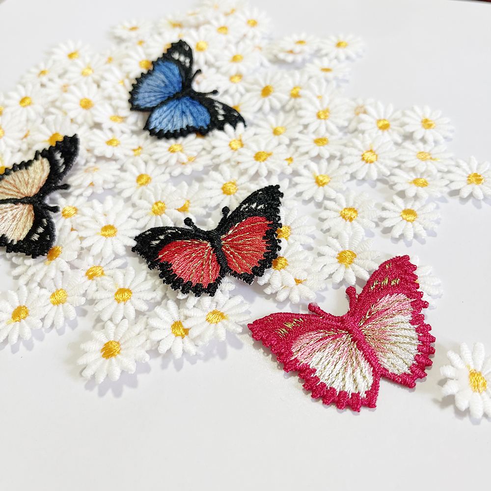 AHYONNIEX 100pcs Mini Daisies  - Embroidery Daisy Flower incelemesi ve fiyatı