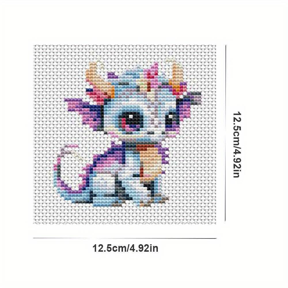 12Pcs Dragon Cross Stitch 11CT - Embroidery X Stitch incelemesi ve fiyatı