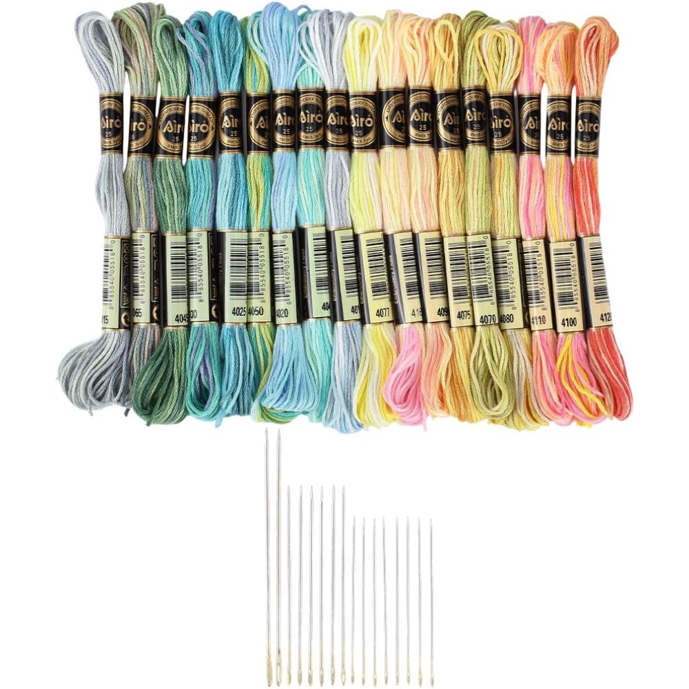 18 Skeins 6-Ply Polyester Embr - Embroidery Floss incelemesi ve fiyatı