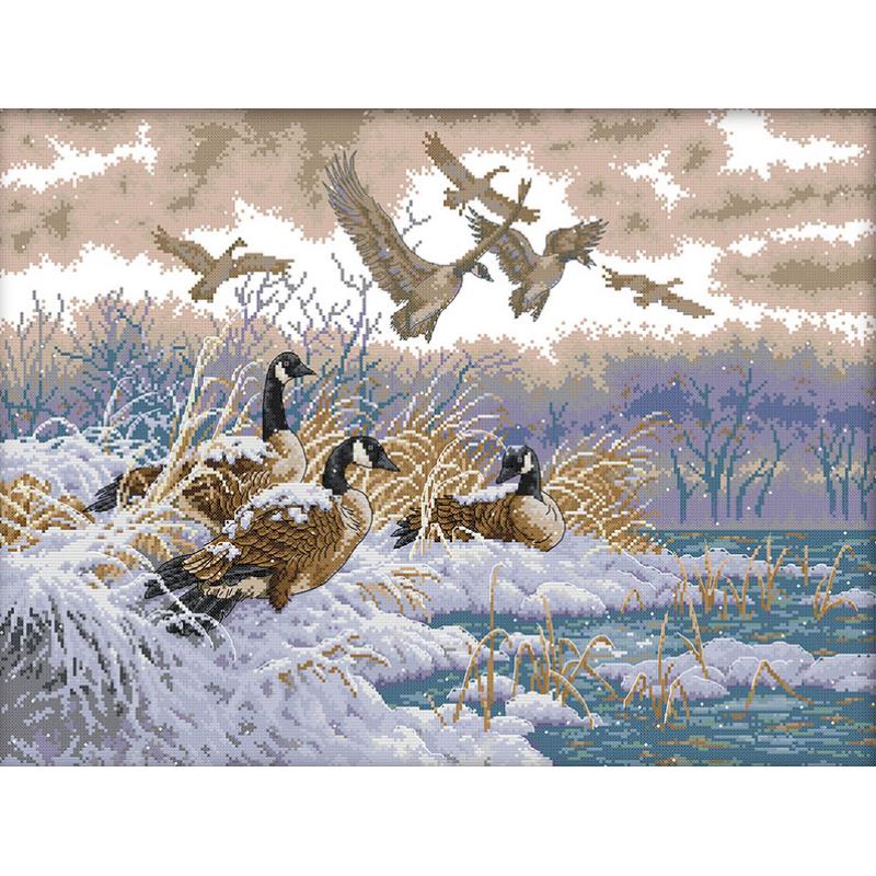 Winter Birds NKF Animal Patter - Embroidery X Stitch incelemesi ve fiyatı