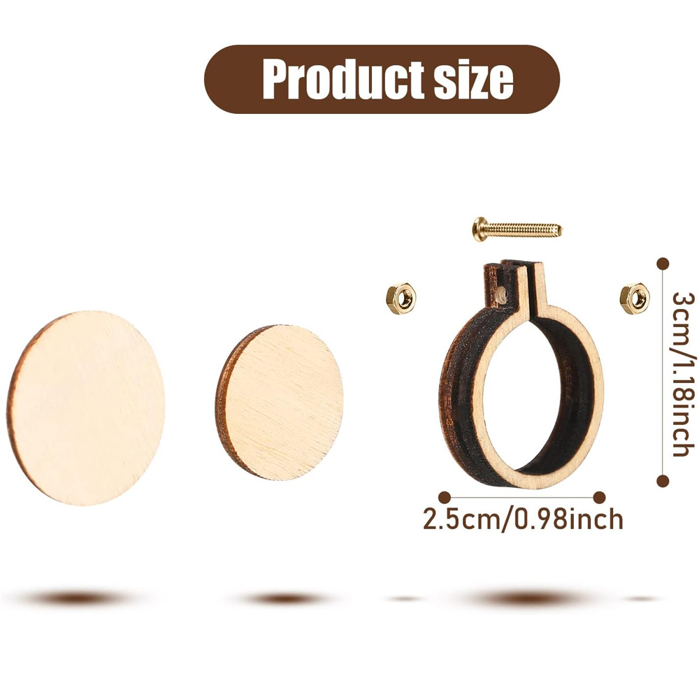 10Pcs/Set Wooden Mini Embroide - Embroidery X Stitch incelemesi ve fiyatı