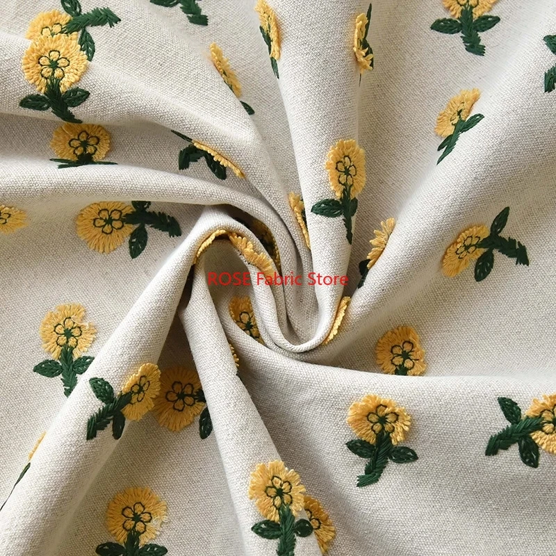 Ins-inspired 3D Small Yellow F - Embroidery Yellow Flower incelemesi ve fiyatı