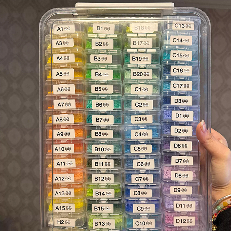 60pcs Transparent Plastic Stor - Embroidery Painting incelemesi ve fiyatı
