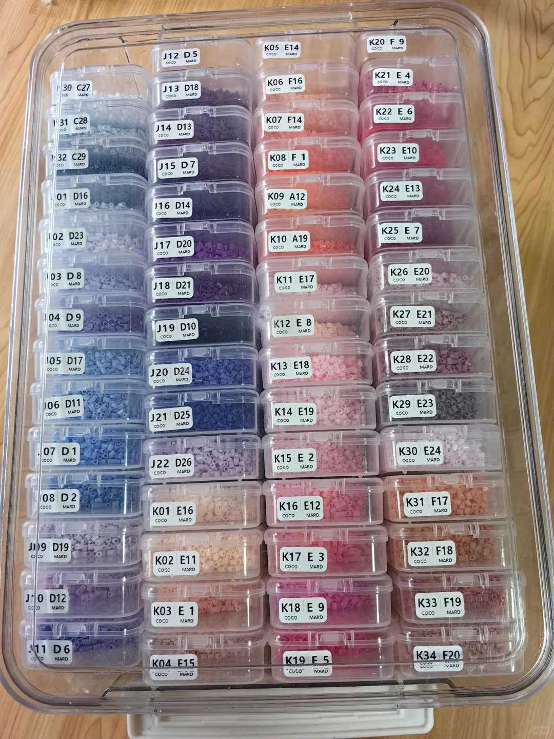 60pcs Transparent Plastic Stor - Embroidery Painting incelemesi ve fiyatı