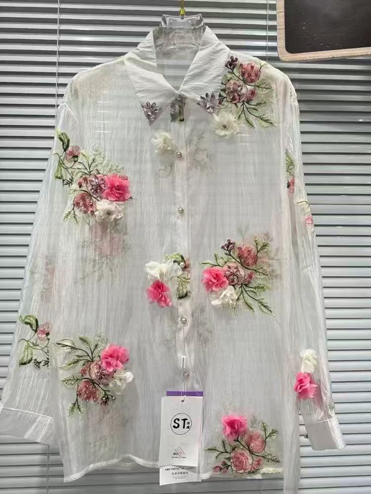Luxury Style Flowers Embroider - Embroidery Daisy incelemesi ve fiyatı