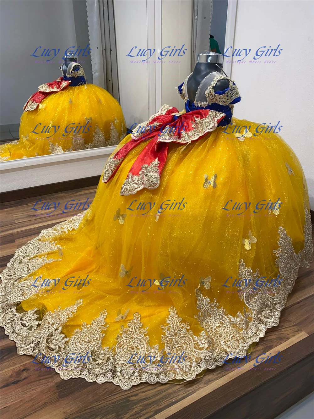 Quality Butterfly Applique Lov - Embroidery Yellow Flower incelemesi ve fiyatı