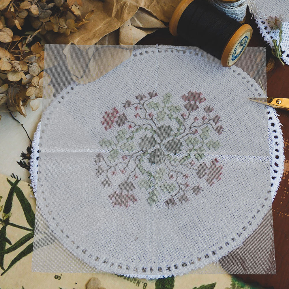 8Pcs DIY Water Soluble Embroid - Embroidery Pattern incelemesi ve fiyatı