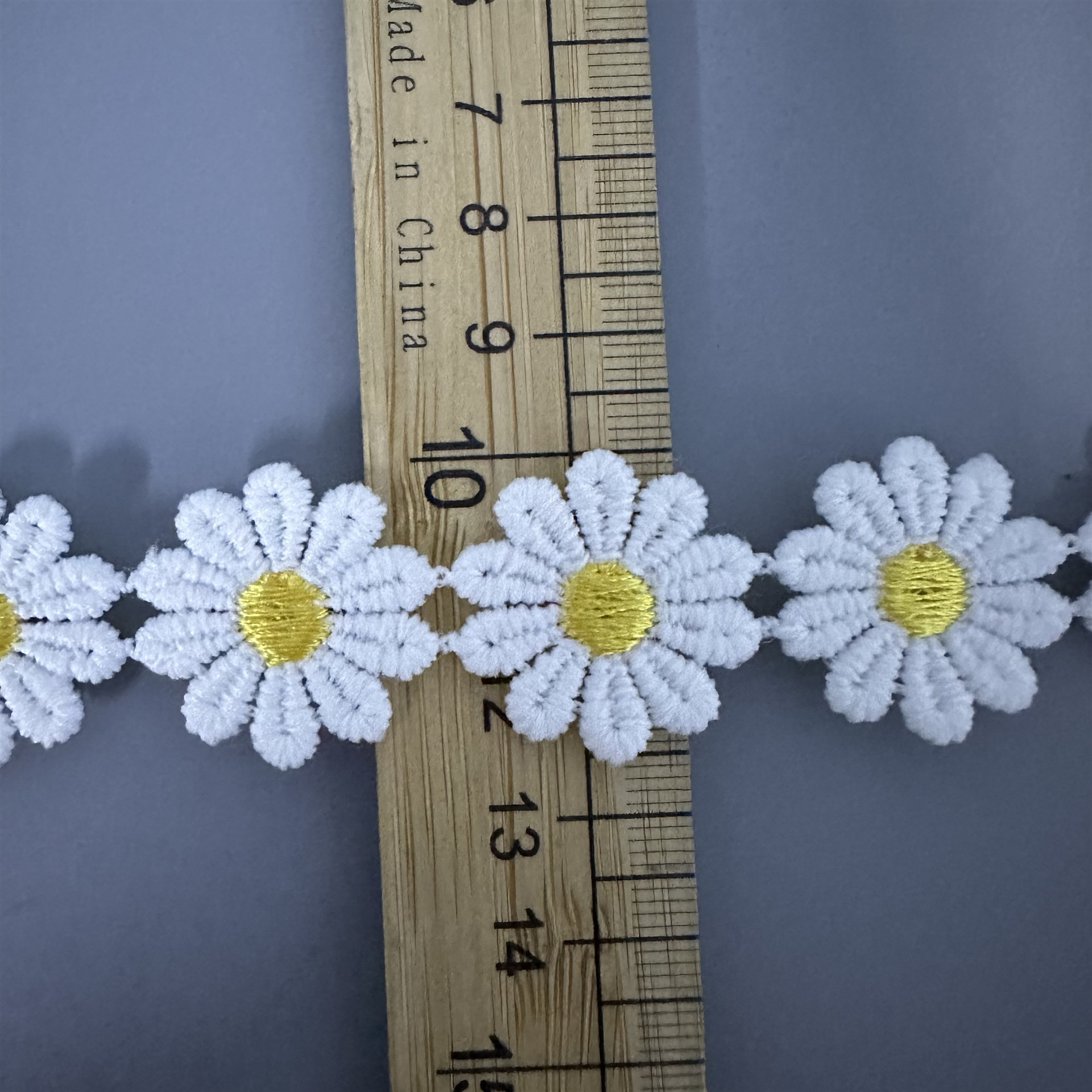 Daisy Lace Sunflower Wedding D - Embroidery Daisy Flower incelemesi ve fiyatı