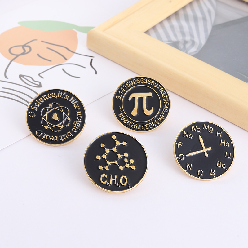 Creative Math Enamel Brooches  - Embroidery Love incelemesi ve fiyatı