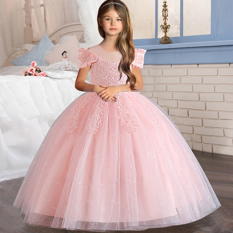 Flower Girl Dress Wedding Kids - Embroidery Jersey incelemesi ve fiyatı
