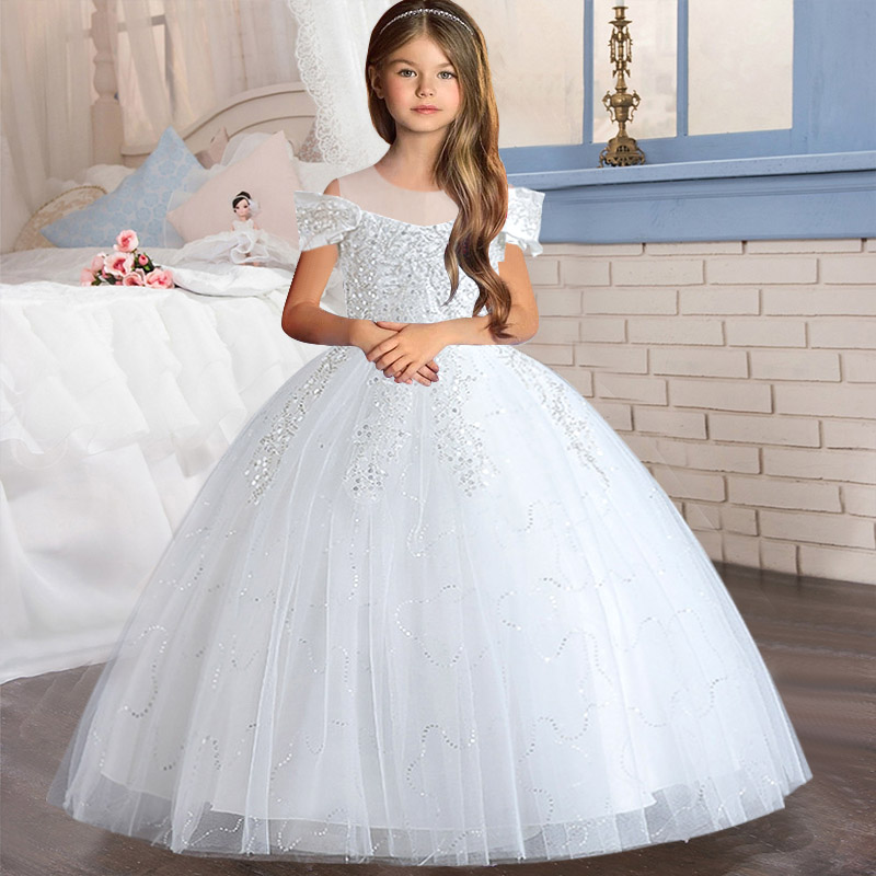 Flower Girl Dress Wedding Kids - Embroidery Jersey incelemesi ve fiyatı
