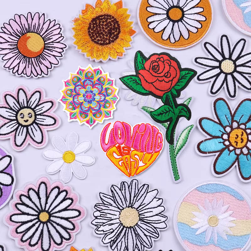 Small Daisy Patch Flowers Embr - Embroidery Daisy Flower incelemesi ve fiyatı