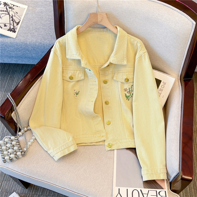 Korean Vintage Flower Embroide - Embroidery Yellow Flower incelemesi ve fiyatı