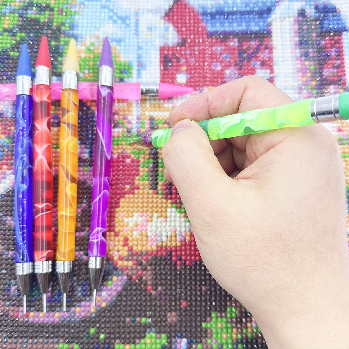Diamond Painting Dual-ended Wa - Embroidery Needle Pen incelemesi ve fiyatı
