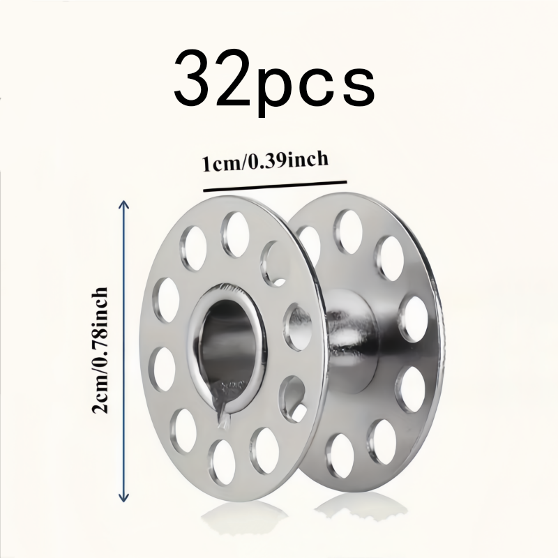 32Pcs Durable Metal Bobbins, F - Embroidery Machine incelemesi ve fiyatı