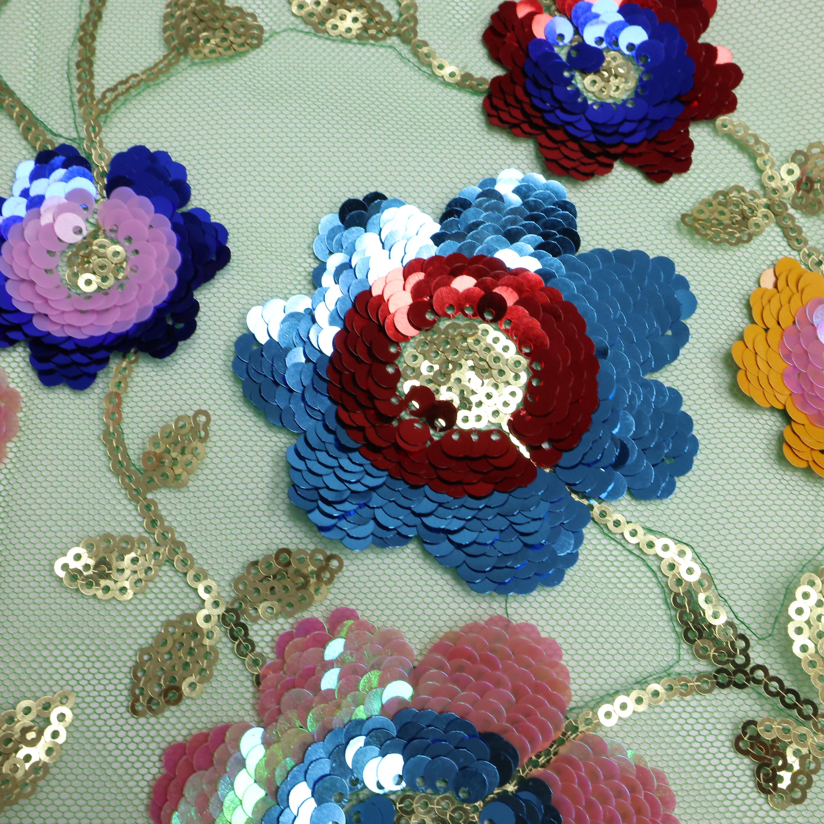 Mesh African Lace Fabric 2025  - Embroidery Jersey incelemesi ve fiyatı