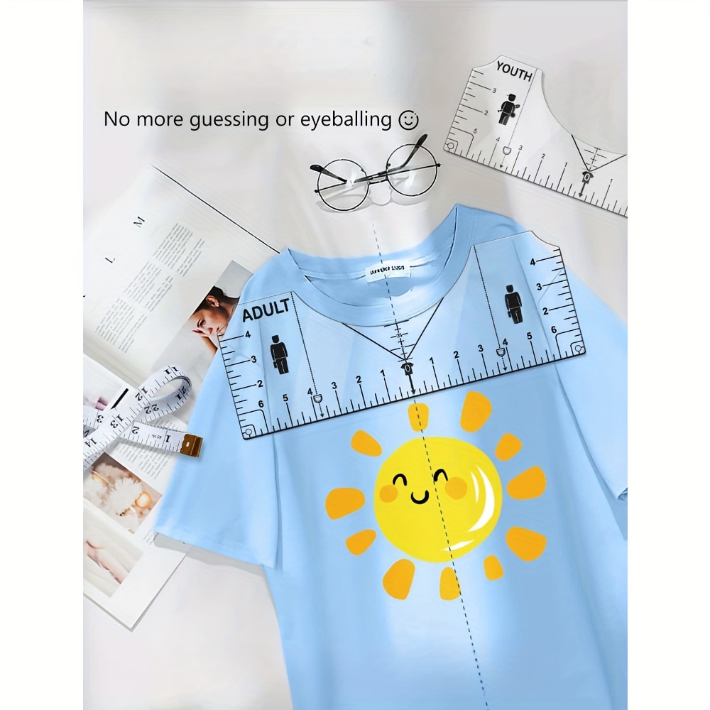 7Pcs T-Shirt Alignment Ruler T - Embroidery Hub incelemesi ve fiyatı