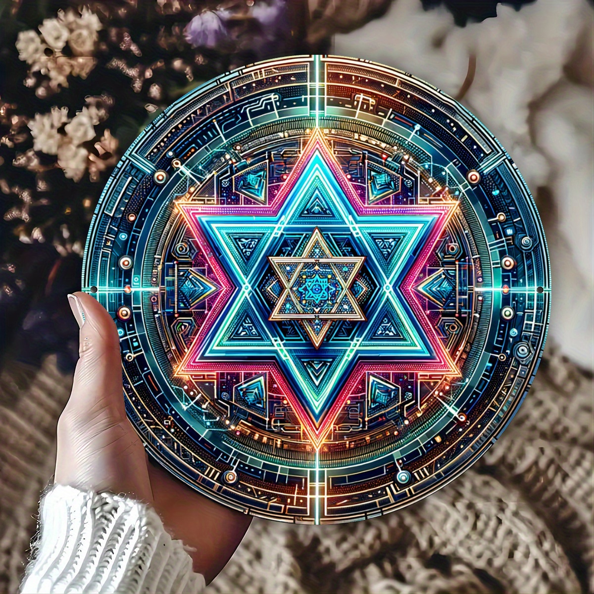 1pc Vintage Star of David Hang - Embroidery Garden incelemesi ve fiyatı