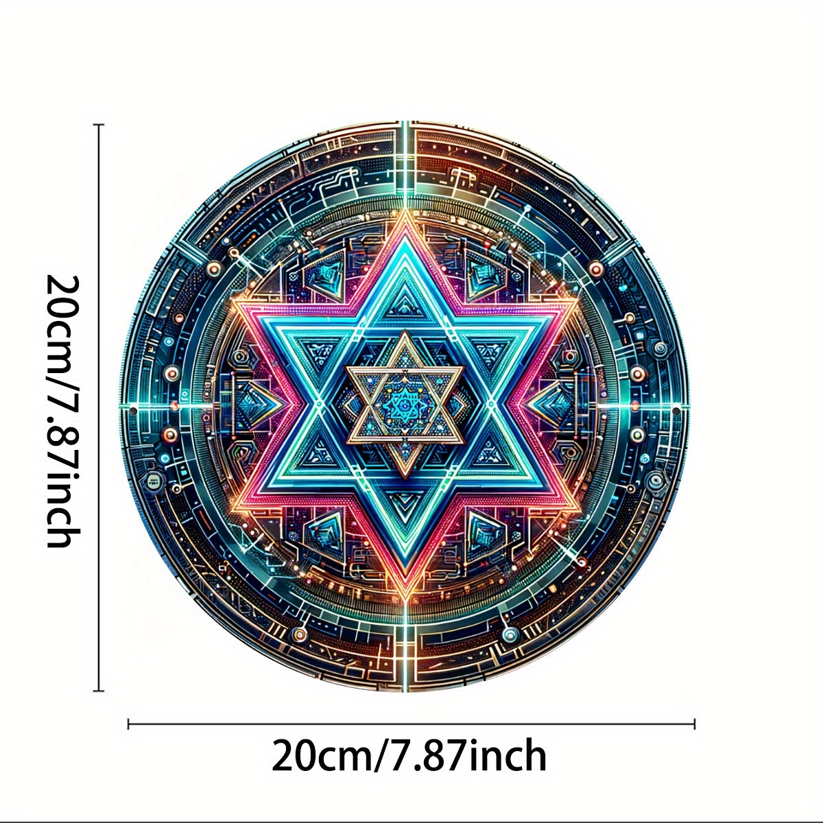 1pc Vintage Star of David Hang - Embroidery Garden incelemesi ve fiyatı