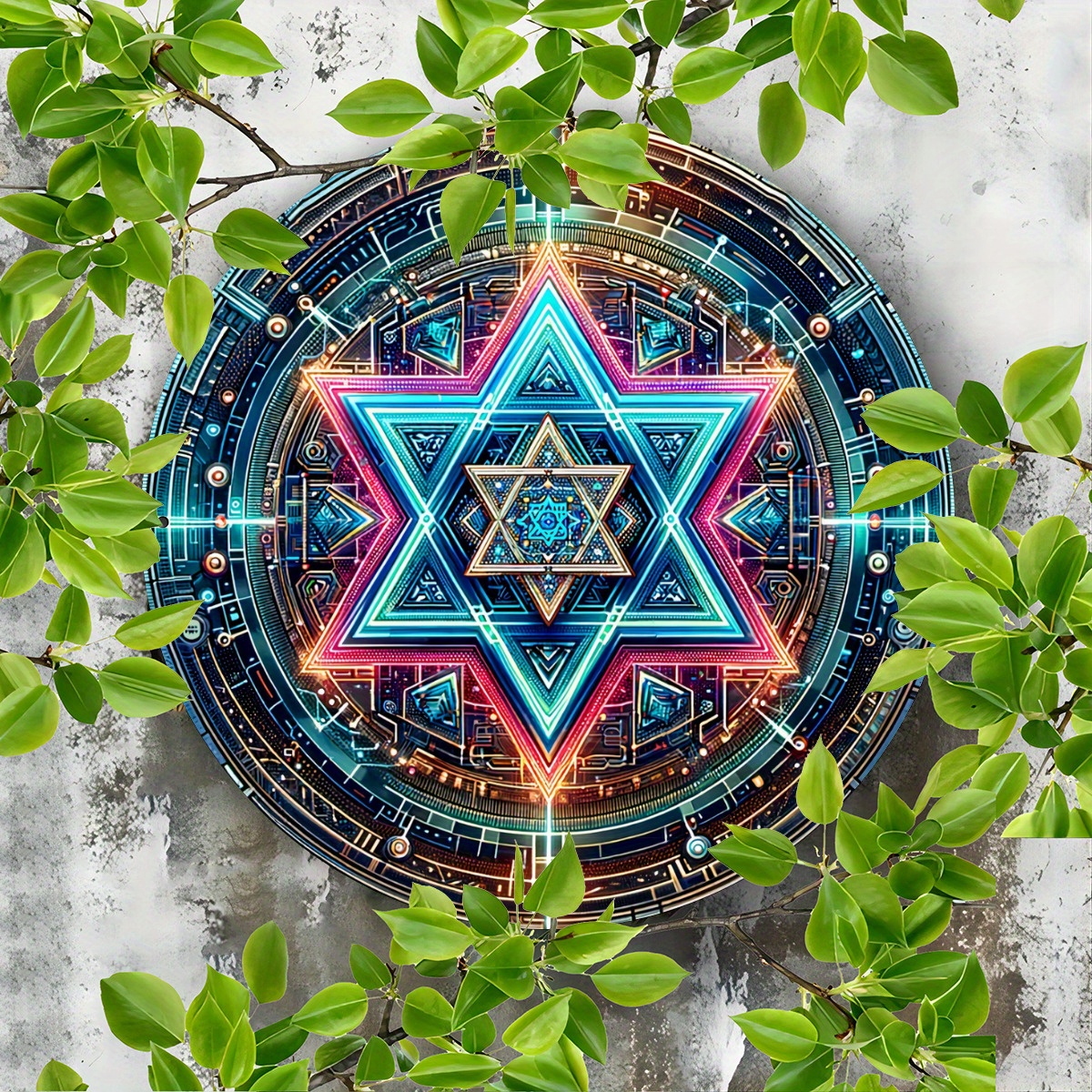 1pc Vintage Star of David Hang - Embroidery Garden incelemesi ve fiyatı