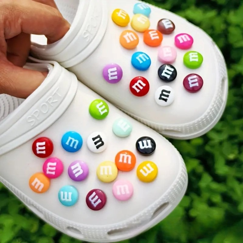 15/30Pcs Funny Letter M Bean C - Embroidery Letter M incelemesi ve fiyatı