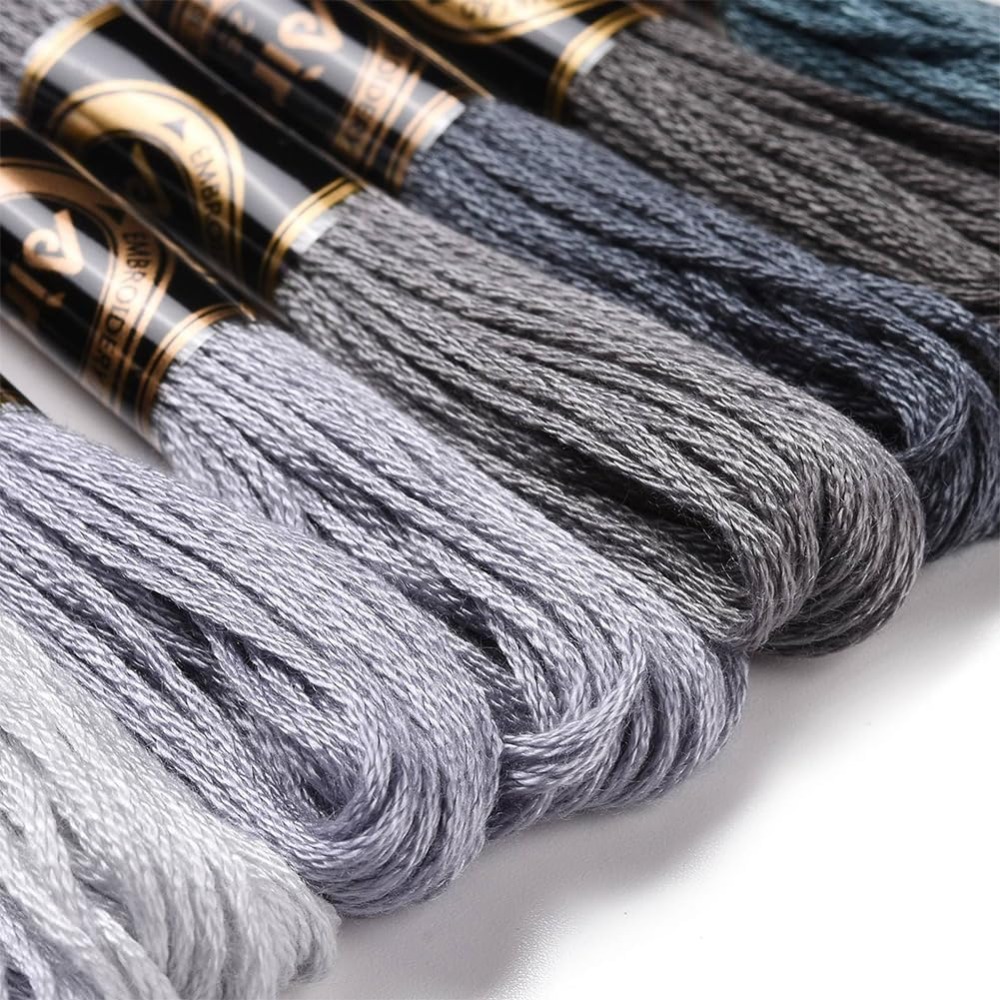 8 Skeins 70 Yards Grey Friends - Embroidery Floss incelemesi ve fiyatı