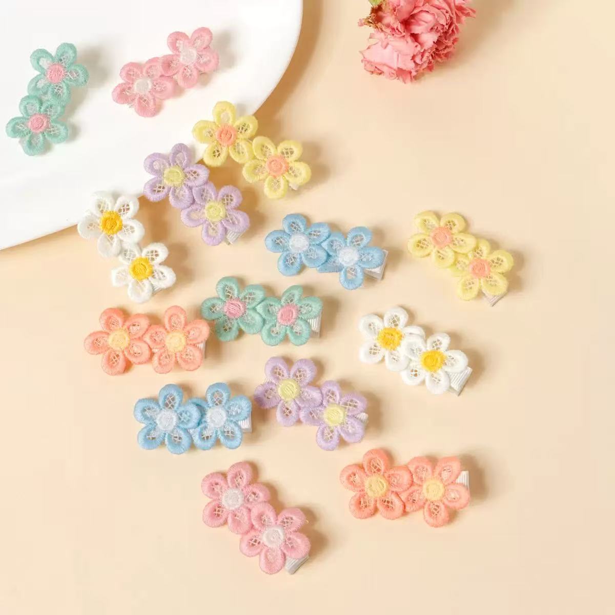 14pcs Embroidery Little Daisy  - Embroidery Daisy incelemesi ve fiyatı