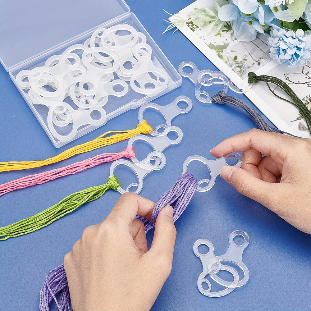 40Pcs Acrylic DIY Craft Embroi - Embroidery Floss incelemesi ve fiyatı