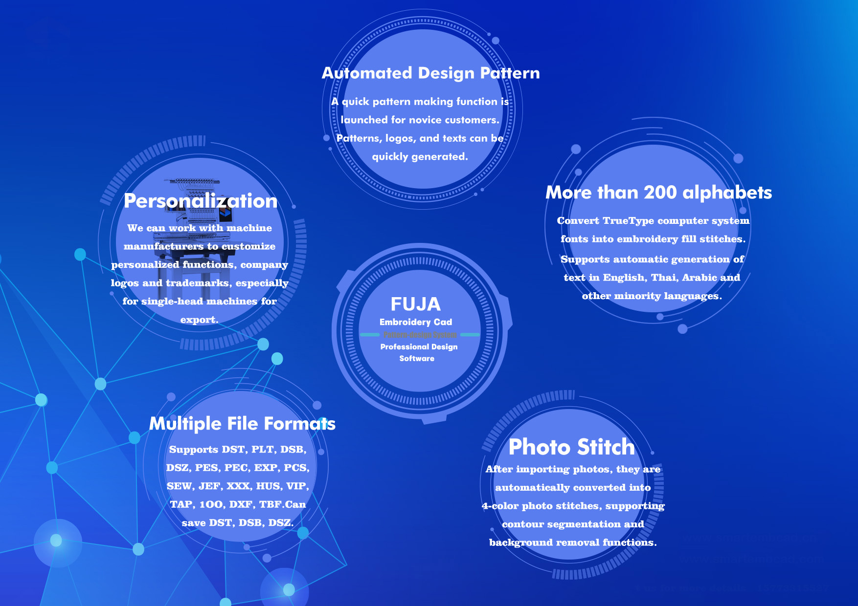FUJA Embroidery Pattern Design - Embroidery Design Software incelemesi ve fiyatı