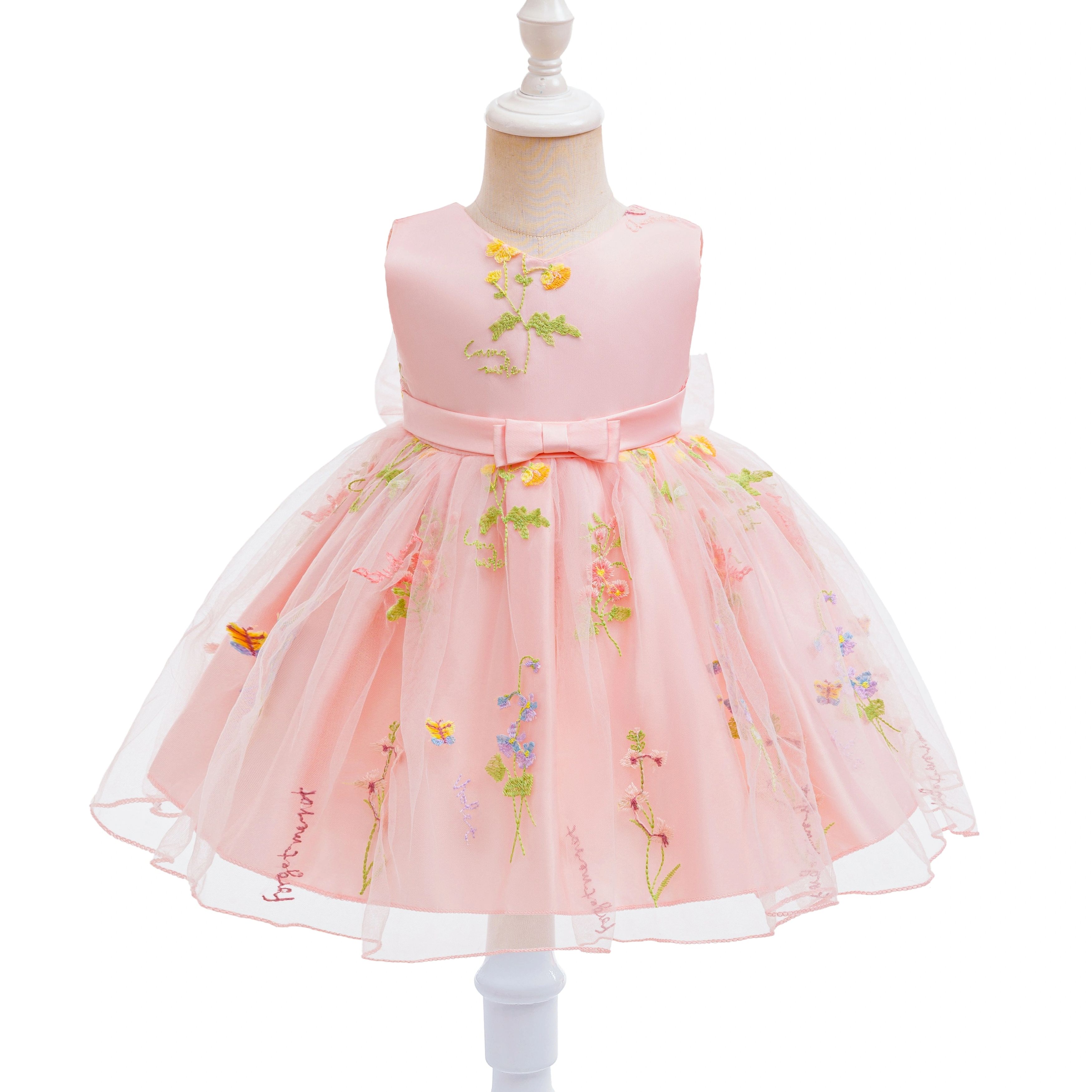 Baby Girls Party Dresses Embro - Embroidery Jersey incelemesi ve fiyatı