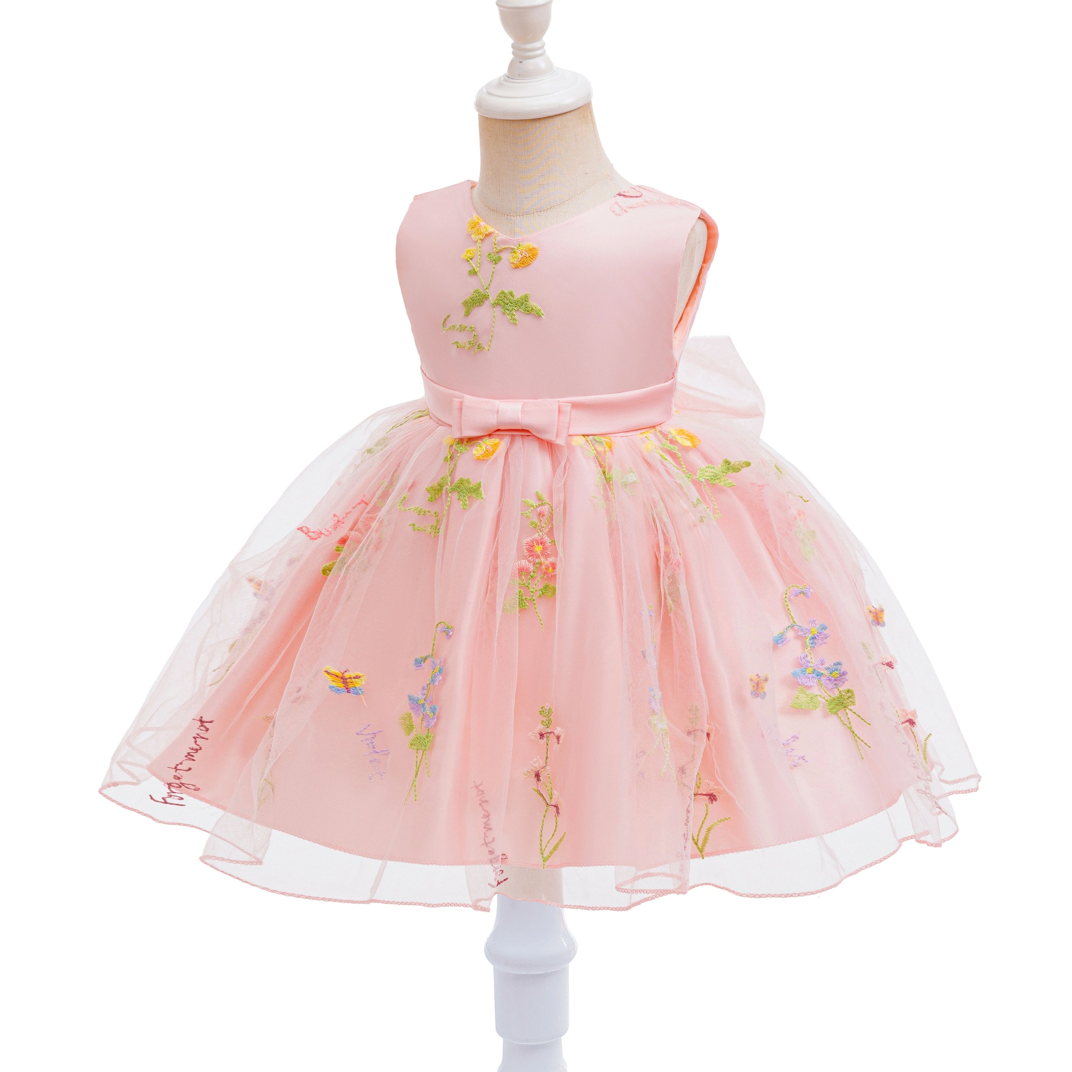 Baby Girls Party Dresses Embro - Embroidery Jersey incelemesi ve fiyatı