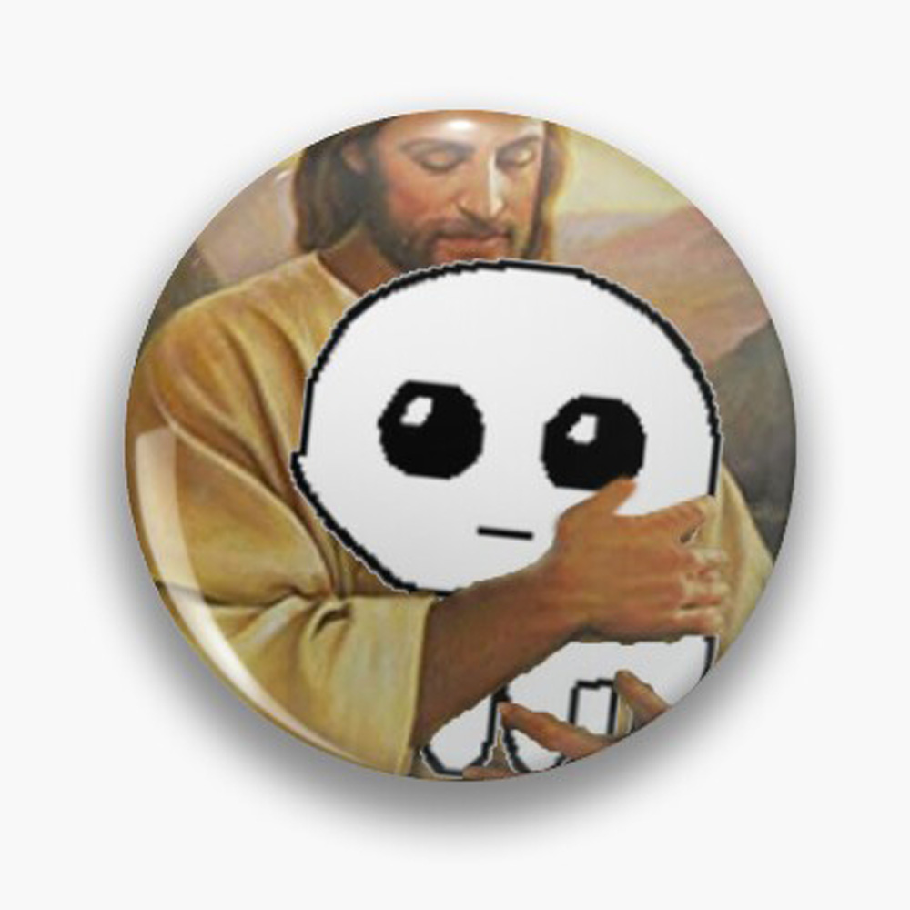Jesus I Saw That Tinplate Pins - Embroidery Letter M incelemesi ve fiyatı